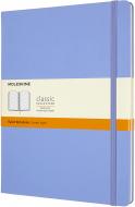 Книга для записей Classic 19 х 25 см линия голубая гортензия (QP090B42) Moleskine