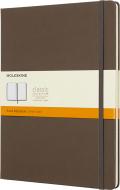 Книга для записей Classic 19 х 25 см линия коричневый (QP090P14) Moleskine