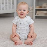 Боди детское унисекс Blanka Зверята р.62-68 молочный 110926