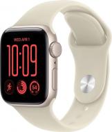 Смарт-годинник Apple Watch SE 3 GPS + Cellular 44mm Starlight Aluminium Case with Sand Sport Band — M/L (MJLN4RK/A)