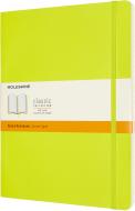 Книга для записей Classic 19 х 25 см линия лимонный зеленый мягкий (QP621C2) Moleskine