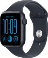 Смарт-годинник Apple Watch SE 3 GPS + Cellular 44mm Midnight Aluminium Case with Navy Blue Sport Band — S/M (MJLQ4RK/A)