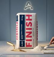 Шпаклевка АЛЬБА гипсовая финишная «FINISH» 20кг