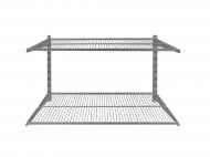 Гардеробна система Element System Набір для зберігання 820х310х500 срібний срібний 1 шт. Гардеробна система Element System Набір для зберігання 820х310х500 срібний срібний 1 шт.