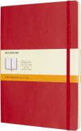 Книга для записей Classic 19 х 25 см линия красный мягкий (QP621F2) Moleskine