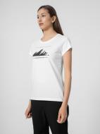 Футболка 4F 4FSS23TTSHF276-10S р.XS білий