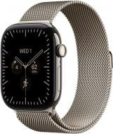 Смарт-годинник Apple Watch Series 12 GPS + Cellular 42mm Natural Titanium Case with Natural Milanese Loop (MJGH4RK/A)