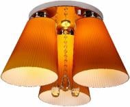 Люстра потолочная Victoria Lighting 3xE27 желтый Diamond/PL3 amber