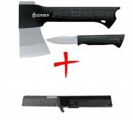Топор Gerber Gear Gator з ножем Combo I + подарунок складний ніж Quadrant