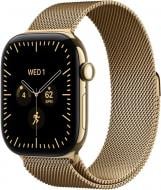 Смарт-годинник Apple Watch Series 12 GPS + Cellular 46mm Radiant Gold Titanium Case with Milanese Loop - M/L (MJGV4RK/A)