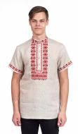 Вышиванка Эдельвика бежевый р. 62 01-20/08