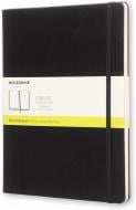 Книга для записей Classic 19 х 25 см нелинованный черный Moleskine