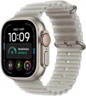 Смарт-годинник Apple Watch Ultra 4 GPS + Cellular 49mm Natural Titanium Case with Translucent Grey Ocean Band (MJAD4QI/A)