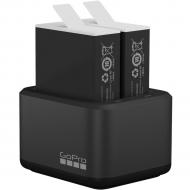 Зарядний пристрій GoPro Dual Battery Charger + Battery Enduro (2 шт.) для Hero10 Black, Hero11 Black (ADDBD-211-EU)