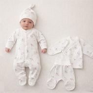 Комплект для новорожденных Blanka Люблю молочный р.50-56 110958