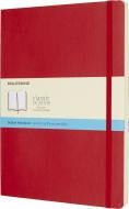 Книга для записей Classic 19 х 25 см Точка красный мягкий (QP624F2) Moleskine