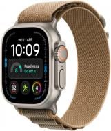 Смарт-годинник Apple Watch Ultra 4 GPS + Cellular 49mm Natural Titanium Case with Desert Alpine Loop - S (MJAE4QI/A)