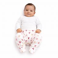 Повзунки дитячі Blanka Сердечко р.56-62 молочний 14412