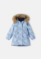 Куртка детская для девочки Reima светоотражающая Reimatec Silda р.140 синий 521640-6187