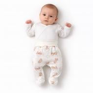 Повзунки дитячі Blanka Ведмедик р.56-62 молочний 14411