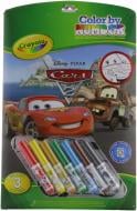 Розмальовка за номерами Crayola Тачки з фломастерами 55521