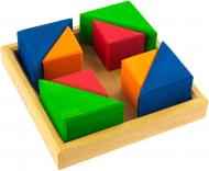 Конструктор деревянный NIC Разноцветный треугольник NIC523345