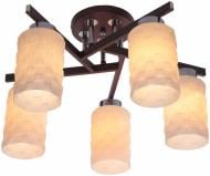 Люстра потолочная Victoria Lighting 5xE27 белый Wind/PL5