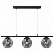 Подвес LIGHT SET SHANA 2499 3PL-C 3x/E14 черный/дымчатый