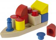 Конструктор деревянный NIC Кораблик Cubio schiff NIC2131