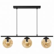 Подвес LIGHT SET SHANA 250 3PL-C 3x/E14 черный с янтарным