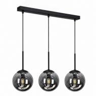 Подвес LIGHT SET SHANA 2495 3PL 3x/E14 черный/дымчатый
