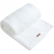 Плед MagBaby в'язаний Scales 87x87 см молочний