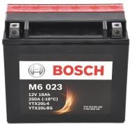 Акумулятор автомобільний Bosch 18Ah 250A 12V «+» праворуч (BO0092M60230)