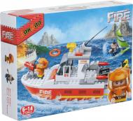 Конструктор BanBao пожарные Катер