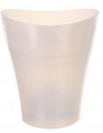 Горщик для орхідей Алеана Ніка 16х19см фігурний 2 л біла перлина