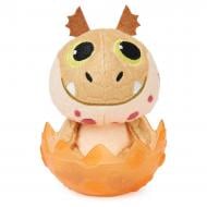 М'яка іграшка Spin Master Як приборкати дракона 3: м’який дракон в яйці Сарделька 9 см жовтий SM66623/3243