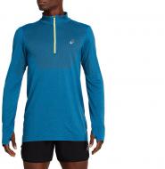 Джемпер Asics RACE SEAMLESS 1/2 ZIP 2011A983-402 р. M голубой