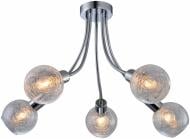 Люстра потолочная Globo 541008-5 5xE14 никель 4600