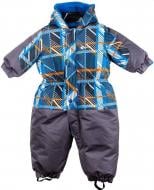 Комбінезон для хлопчика Gusti р.74 2594 SWB_сірий-блакитн.-помаранч.