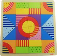 Конструктор дерев'яний GoKi Різнобарвний світ 58661