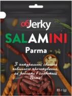 Снеки Objerky Колбаски сыровяленые Salamini Parma 85 г (4820143390853)