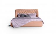 Кровать Barrleta пудровый 160x200 см Кровать Barrleta пудровый 160x200 см