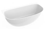 Ванна из искусственного камня Marmorin Isla 1 170х89,2 см белый глянец