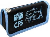 Пенал Trip CF85967-01 Cool For School черный с голубым