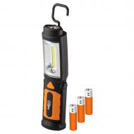 Фонарь-лампа NEO tools для мастерской на батарейках 2 в 1 300 Lm оранжево-черный 99-042 Фонарь-лампа NEO tools для мастерской на батарейках 2 в 1 300 Lm оранжево-черный 99-042