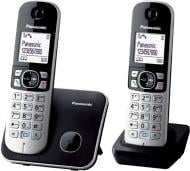 Телефон DECT Panasonic KX-TG6812UAB Black