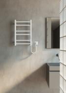 Полотенцесушитель электрический Elna Ладер Элит Т 6 (610*400) белый с диммером t