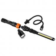 Фонарь-лампа NEO tools 3 в 1 350 Lm оранжево-черный 99-107 Фонарь-лампа NEO tools 3 в 1 350 Lm оранжево-черный 99-107