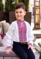 Вышиванка для мальчиков Galychanka Левко р.152 белый Bsh-42ls