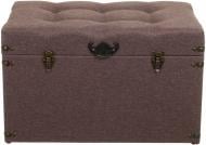 Сундук-пуф Джемисон 390x615x290 мм коричневый